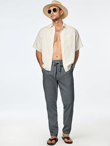 Proveedor de pantalones estilo jogger para hombre en Pakistán con ribetes OEM, cintura elástica y MOQ para pantalones casuales y deportivos para hombre, lavados. - Product Image 6