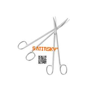 Tijeras de disección afiladas/afiladas METZENBAUM FINO 14 CM Acero inoxidable Fabricado con AISI 420 de fuente confiable - Product Image 4