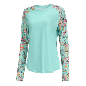 Camisa con capucha de manga larga duradera UV UPF 50 ligera de alta calidad para hombres adultos ropa de pesca transpirable personalizable - Product Image 6