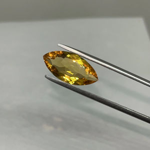 พลอยซิทรินธรรมชาติขนาด14x7มม. สำหรับการทำเครื่องประดับ - Product Image 1