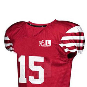 Uniforme de football américain en gros Uniforme de football américain de haute qualité avec impression de logo personnalisé - Product Image 4