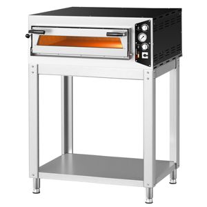 Four à pizza électrique à un seul niveau - Plateau en pierre réfractaire - 4 x 35 cm (13,8 po) - Commandes mécaniques - Jusqu'à 450°C - incl. - Product Image 5
