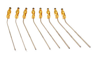 Aspirador de cirugía médica Frazier tubo de succión mango dorado quirúrgico Debakey tubo de succión cardíaca por instrumento Surgiright - Product Image 5