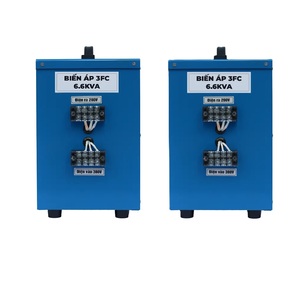 หม้อแปลงสเต็ปดาง3FC 6.6kVA สายไฟทองแดงสามเฟส380V ถึง200V จากเวียดนาม - Product Image 2