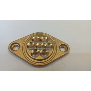 Tête d'élément chauffant en laiton VINAYAK ENTERPRISE (modèle à bride en laiton) pour machine à café | Pièces de rechange de chauffage en laiton durables - Product Image 4