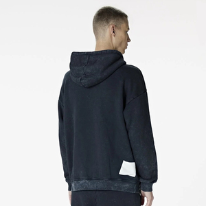Vêtements à logo personnalisé au design unique, sweats à capuche délavés à la pierre pour hommes, sweats à capuche en coton mélangé de base pour hommes fabriqués au Pakistan - Product Image 6