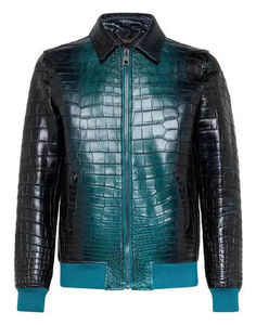 Nueva chaqueta de piel en relieve de piel de cuero Unisex al por mayor chaqueta de cuero de moda de piel de vaca genuina para hombre - Product Image 6