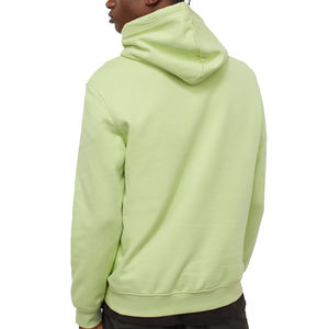 Fournisseur direct d'usine, sweats à capuche pour hommes 100% coton, couleur unie, respirant, séchage rapide, fermeture éclair sur le devant, polaire d'hiver - Product Image 2