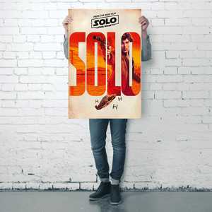 Solo A Star Wars Story Teaser เทคนิคการพิมพ์ดิจิตอลสำหรับกราฟิก - Product Image 5