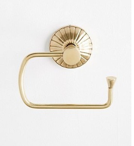 Porte-papier toilette en acier inoxydable, style vintage, plaqué argent, pour la salle de bain et la toilette à domicile - Product Image 3