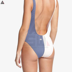 Traje de Baño de 2 Piezas para Mujer, de Alta Calidad, Transpirable, de Secado Rápido, con Logotipo Frontal, 100% Poliéster, Gran Venta - Product Image 2