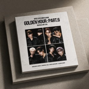 ATEEZ-GOLDEN HOUR Part.6 (DIGIPACK UNIT Ver. Album de musique K-POP avec emballage en papier et en plastique - Product Image 2