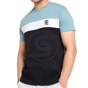 T-shirt ajusté, dernier design, col rond, vêtement tendance, t-shirt de différentes couleurs au meilleur prix - Product Image 1