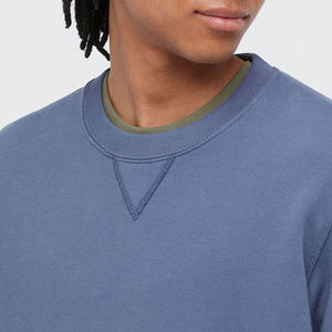 Top tendance qualité classique sweat hommes Streetwear coton mélangé hommes sweat décontracté solide à manches longues sweat hommes - Product Image 6