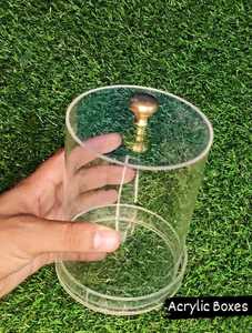 Boîte de rangement alimentaire exquise pour les repas de luxe et les cadeaux de célébration, décoration artisanale, pot de rangement en acrylique nacre - Product Image 3