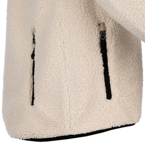 2025 Cozy Zip-Up Winter Warm Up Moda suave y acogedora ropa para adultos con logotipo propio impreso Mejor proveedor Sherpa Fleece Chaquetas - Product Image 6