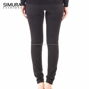 Jeans taille basse personnalisés pour femme, coupe boyfriend ample, extensibles, écologiques et respirants, pour le shopping en ligne, très demandés et élégants - Product Image 4