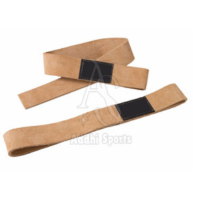 Sangles de levage en cuir personnalisées de qualité supérieure, légères, réglables et écologiques pour la salle de sport et l'équipement de musculation - Product Image 5