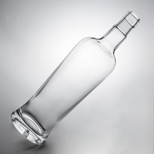 Bouteilles de whisky et de vodka en verre rondes de 500 ml/700 ml/750 ml avec bouchon en liège, <span class=keywords><strong>prix</strong></span> de gros - Product Image 5