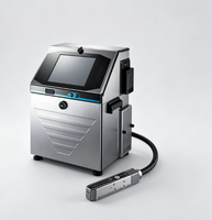 Imprimante jet d'encre industrielle CIJ H UX-160W avec tête d'impression Ricoh XP600, encre à colorants pour matériaux flexibles, pour codes de lots, dates d'expiration et codes-barres