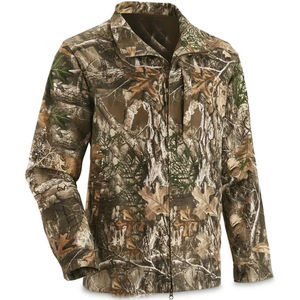 Chaqueta de Caza Ligera para Hombre, con Cuello Alto y Logotipo Frontal, Ecológica y Transpirable, Forrada de Polar, Venta al Por Mayor - Product Image 3