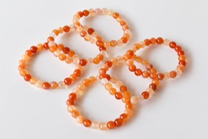 Best Stretchable Carnelian 8mm Round <b>Beaded</b> <b>Bracelet</b> Natural Healing Crystal <b>Bracelet</b> For Jewelry Meditation At Wholesale Price - Product Image 5