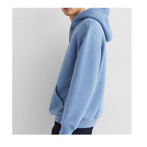 Sudaderas con capucha de manga larga OEM El mejor material Ropa de invierno con patrón 3D y técnica bordada Precios de logotipo personalizado - Product Image 3