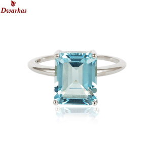 Anillo fino de Plata de Ley 925, cuarzo rosa clásico de moda, CZ, piedras preciosas naturales para mujer para fiesta de boda o aniversario - Product Image 3