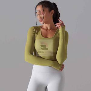 Hauts à manches longues pour femmes T-shirts extensibles Sous-vêtements personnalisés pour l'hôpital - Product Image 3