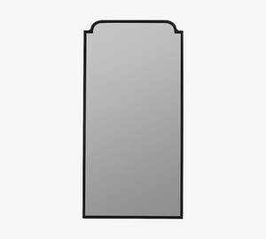 Miroir sur pied noir de style industriel pleine longueur avec un accent intérieur moderne et haut de gamme - Product Image 5