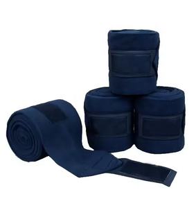 Bandages de polo pour chevaux en polaire de haute qualité fabriqués avec des bandages en polaire de qualité supérieure OEM vente en gros - Product Image 1