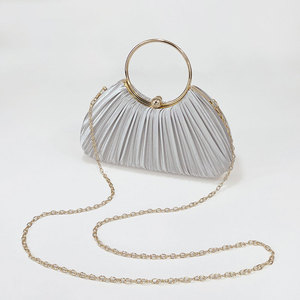 Nuevo Bolso de Mano de Diseño para Mujer, Marca de Lujo, Plisado, para Eventos Nocturnos, de Alta Calidad, Tipo Clutch - Product Image 2