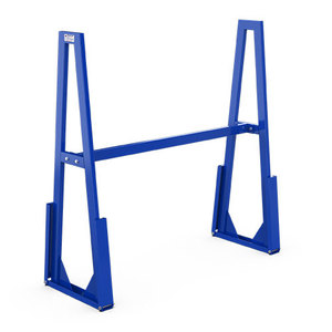 Ausavina Qli Châssis en A pour camion pliant bleu foncé pour l'affichage de marchandises en entrepôt AQFTA060 - Product Image 3