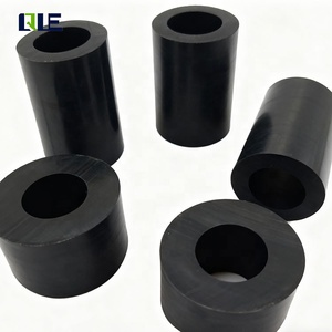 Fundas de Silicona Industriales Negras, Resistentes al Calor, Bujes de Silicona Flexibles para Maquinaria - Product Image 1