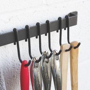Nuevo Estante Metálico de Lujo para Ollas, Sartenes y Utensilios, con Gancho para Colgar, Organizador de Cocina para Montar en la Pared - Product Image 2