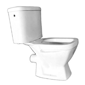 Hot Sale Luxury European P-<b>Trap</b> Square Two Piece Ceramic Sanitary Ware Dual-Flush Water Closet Toilet for Hotels and Bathrooms - Product Image 1