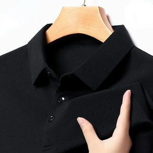 Nouveaux T-shirts d'été pour hommes en toile unie, personnalisés avec logo imprimé, haute qualité, collection 2026 - Product Image 3