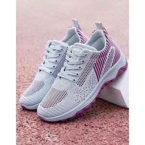 Sneakers Casual da Donna Alla Moda con Lacci Frontali, Scarpe da Tennis Traspiranti per Camminata - Product Image 2