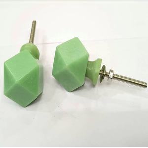 Boutons de tiroir et de porte en résine, bois et laiton, personnalisables en couleur et en design, pour cuisine et hôtel - Vente flash - Product Image 2