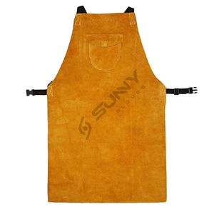 Top Ranked And Trendy Custom Size And Color Welding Aprons With Front Pocket Available At Lowest Wholesale Price - Product Image 5