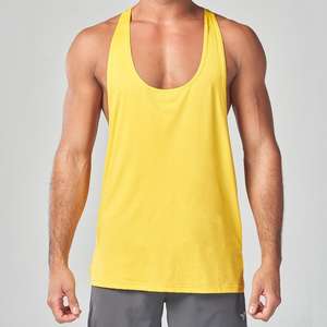 Débardeurs pour hommes Respirant Été Fitness Sport Veste Mode Stringer Sans manches Musculation Gym Singlet - Product Image 1