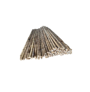 Material de poste de caña de bambú de gran diámetro de fábrica con tamaño personalizado para decoración de valla de pared de jardín de Bambú - Product Image 3