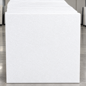 Carrelage en marbre blanc cristallin du Vietnam, surface polie, imperméable, pour projets résidentiels haut de gamme de cuisines et salles de bain - Product Image 6