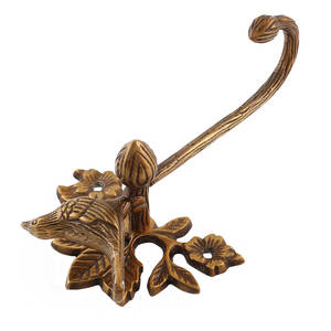 Handmade Brass Golden Bird Sitting on Branch <b>Coat</b> Wall Mounted <b>Hooks</b> Hangers Reusable Utility Hat Bags Clothes <b>Heavy</b> <b>Duty</b> - Product Image 3