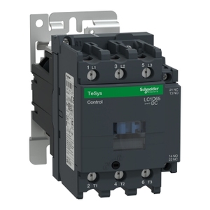 Contattore SCHNEIDER ELECTRIC LC1D65BD 600VAC 65AMP IEC con Opzioni, Grado Industriale ad Alta Tensione - Product Image 1