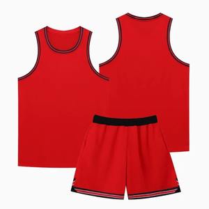 Ensemble de maillots de basket-ball personnalisés pour hommes, uniforme de basket-ball classique pour jeunes, maillot de basket-ball en maille, taille américaine, manches courtes - Product Image 3
