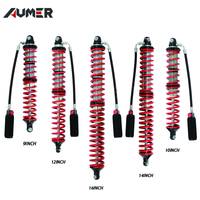 Suspension Double Combiné Fileté Long Débattement Tout-Terrain Aumer 8 9 10 12 14 16 18 20 Pouces pour Amortisseurs ATV UTV Buggy Racing 4x4