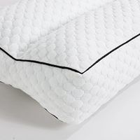 Oreiller de genou en mousse à mémoire déchiquetée pour dormeurs latéraux soulage la pression et prend en charge la fonction sciatique de grossesse oreiller et positionneur