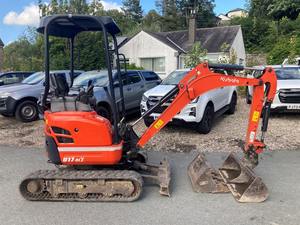 Excavatrice utilisée de chenille d'excavatrice de U17-3a de Kubota mini à vendre - Product Image 6