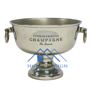 Party <b>Champagne</b> Bowl Ice <b>Bucket</b> Best Cheap Customized Nightclub Modern Ice <b>Bucket</b> for Beer Wine <b>Champagne</b> Best Seller - Product Image 4